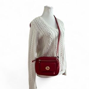 Danier Red Crossbody Bag